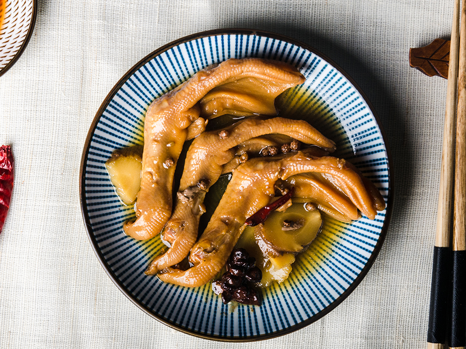 卤鸭掌培训菜品展示2